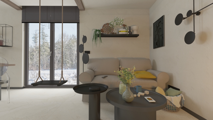 山区小屋室内设计-22