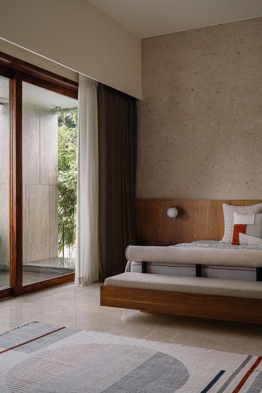 PBR住宅
注:PBR可能是特定名称、缩写等,如果有更具体的背景信息,翻译可能会更精准 丨印度丨Studio Saransh-38