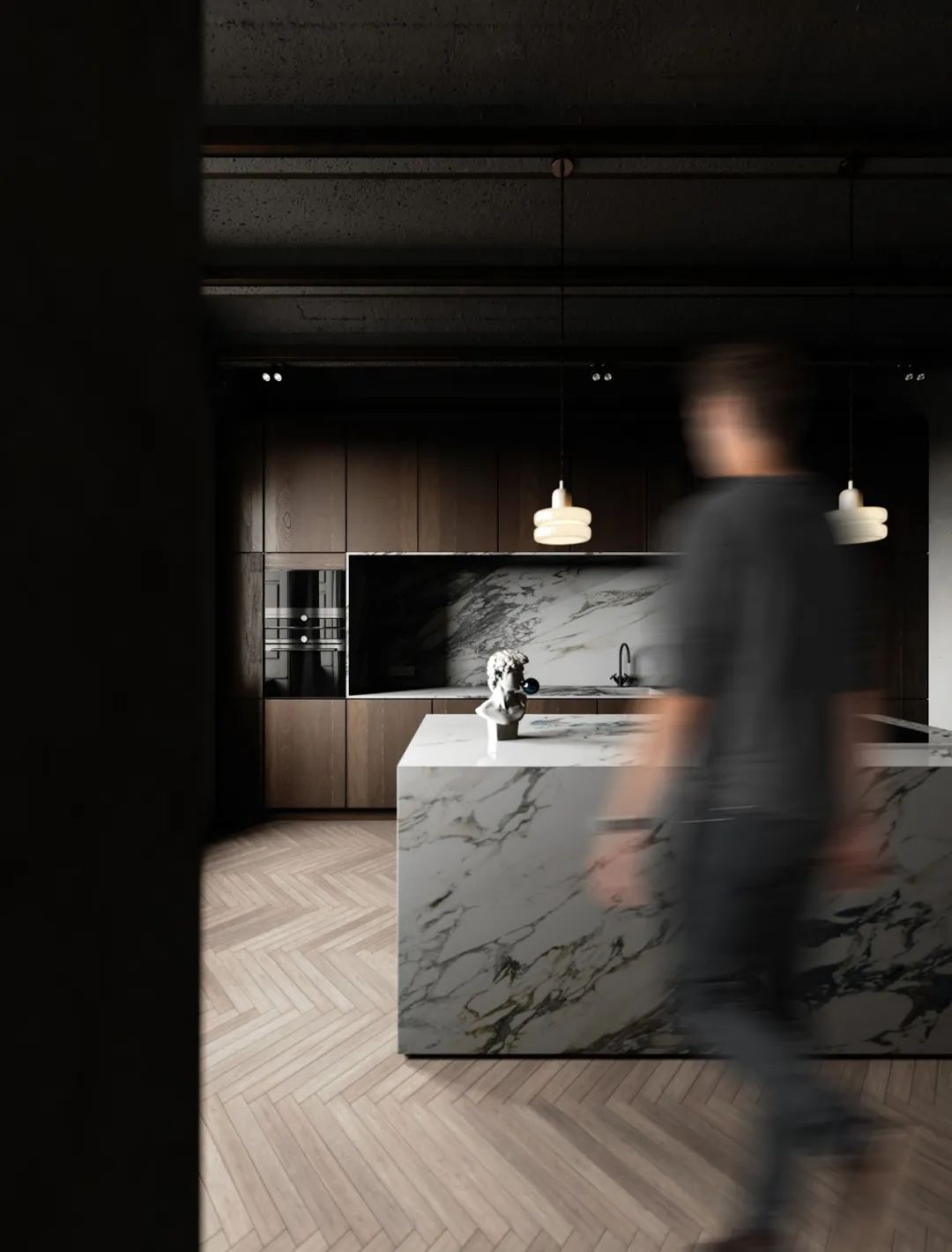 现代轻奢公寓设计丨Konstantin Kildinov-0