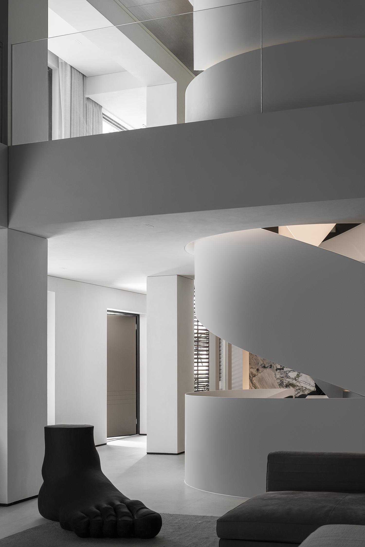 安生设计 吴振宝新作｜1500㎡ 现代别墅，游园如心-32