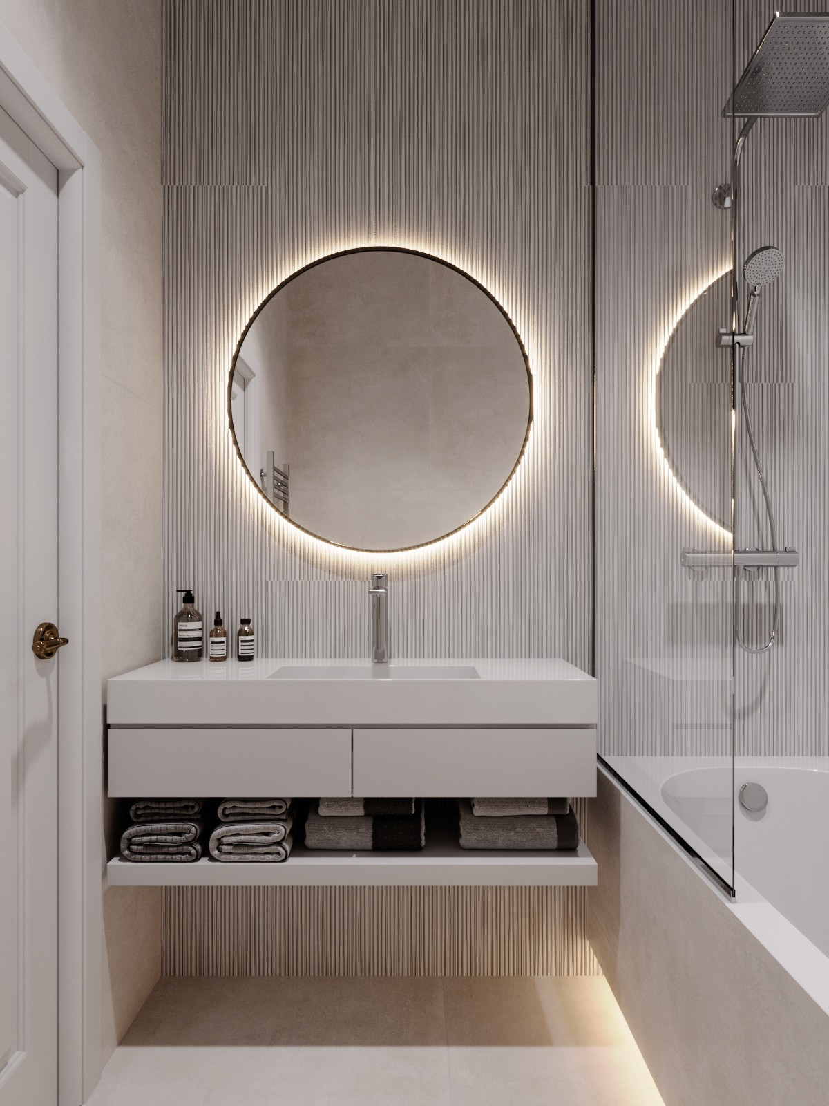 圣彼得堡 58 平米现代小公寓 | 精致简约的艺术空间-28