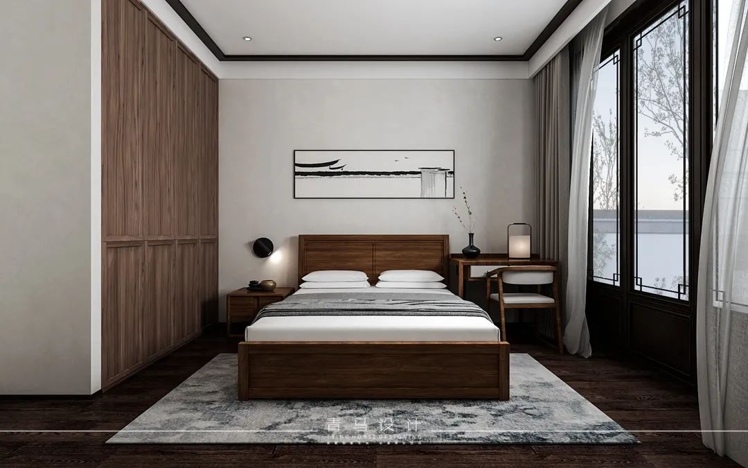 融创桃源府新中式别墅设计丨青马别墅空间设计-71