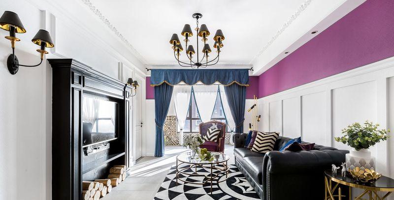 星河国际 | 89㎡摩登美式，少女心女主人的梦幻空间-6