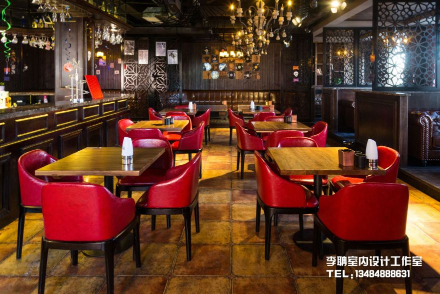 榆林 西西里酒吧 设计-28