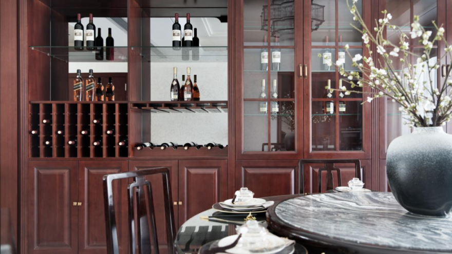 魅无界设计丨深圳壹号公馆:东方韵律,雅致生活。-10