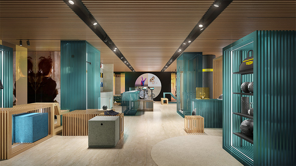 Technogym零售概念  studio MILO丨意大利米兰丨Studio MILO-10