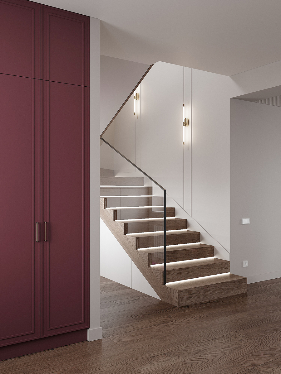 Современная классика в интерьере частного дома-16