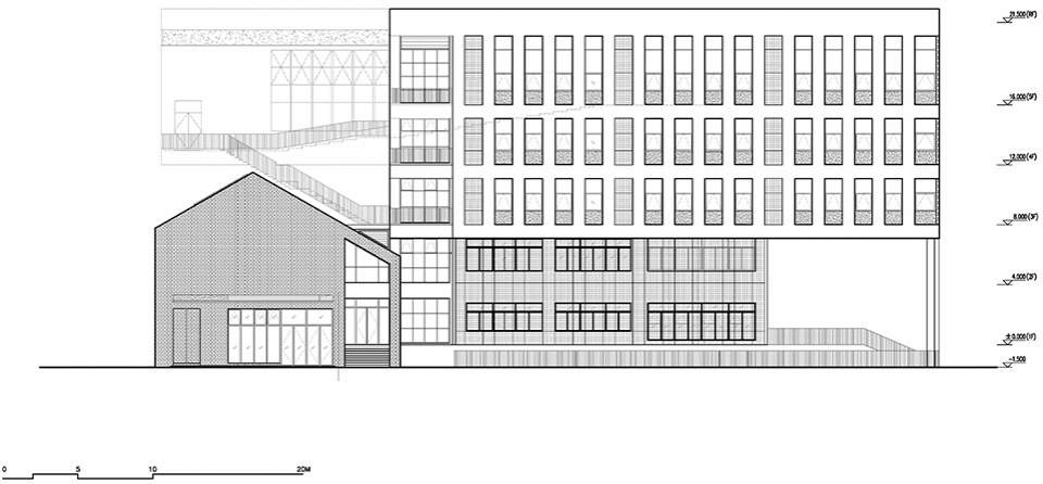 上海南桥书院综合楼丨中国上海丨南沙原创建筑设计工作室-116
