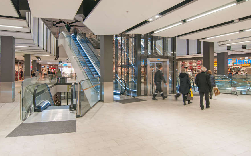 挪威最大购物中心,环保设计融入生活-7