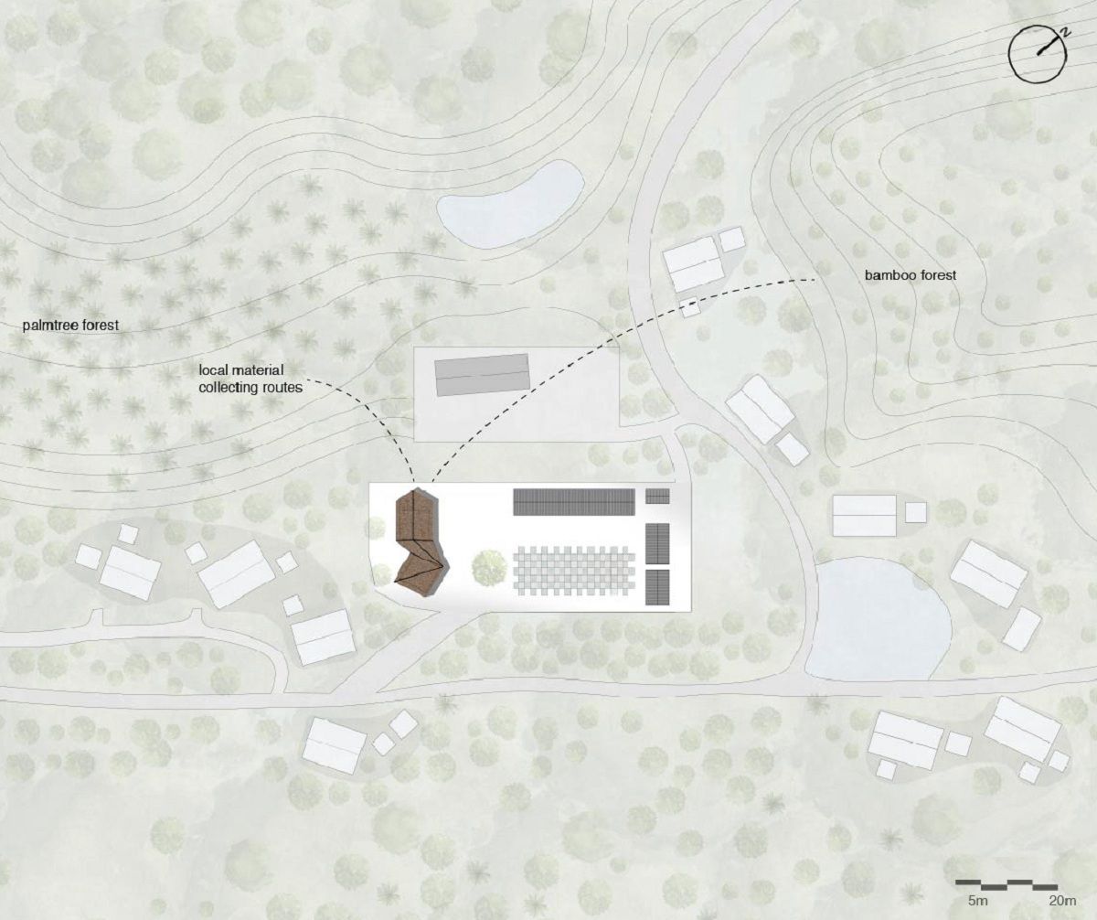 北越山区里的多元文化学校 · Đao 学校环保设计-11
