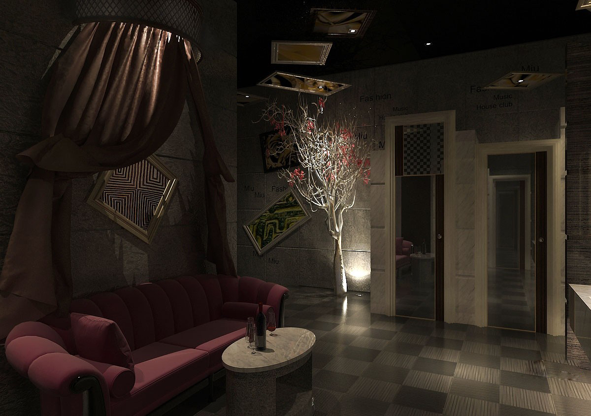 本色风格酒吧效果图-5