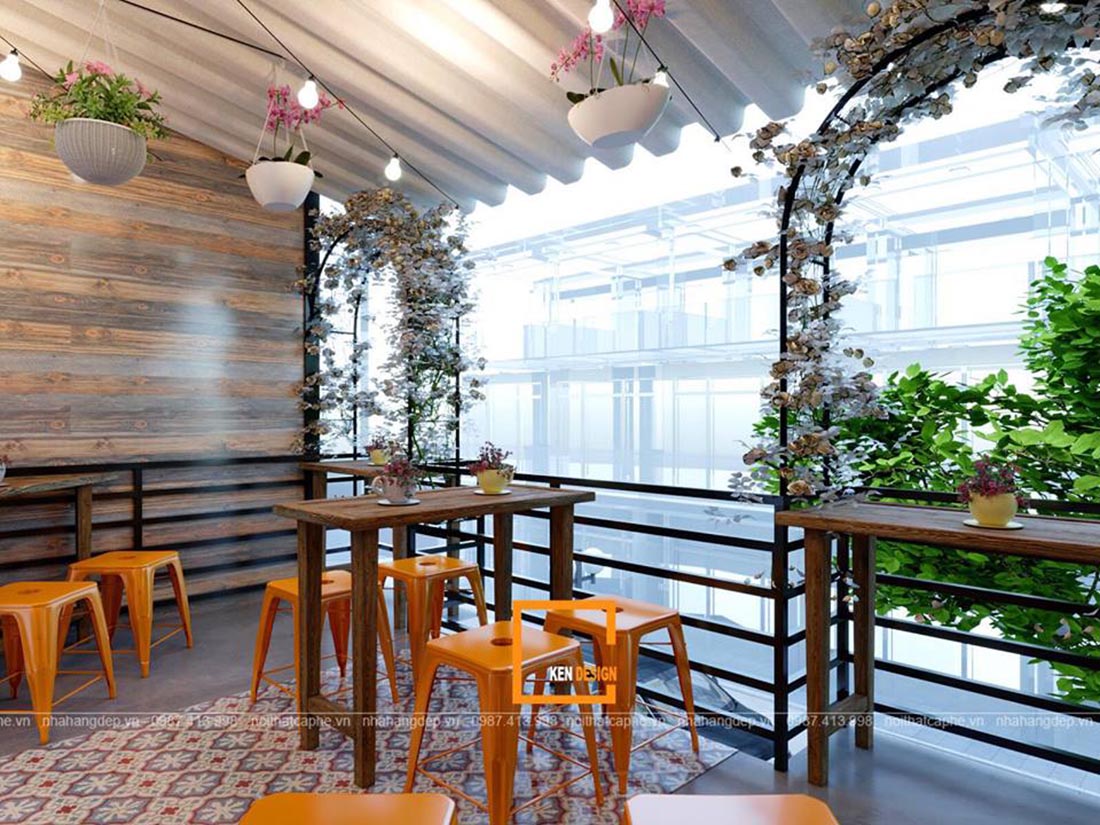 胡志明市花咖啡馆设计丨越南胡志明市丨Ken Design-24