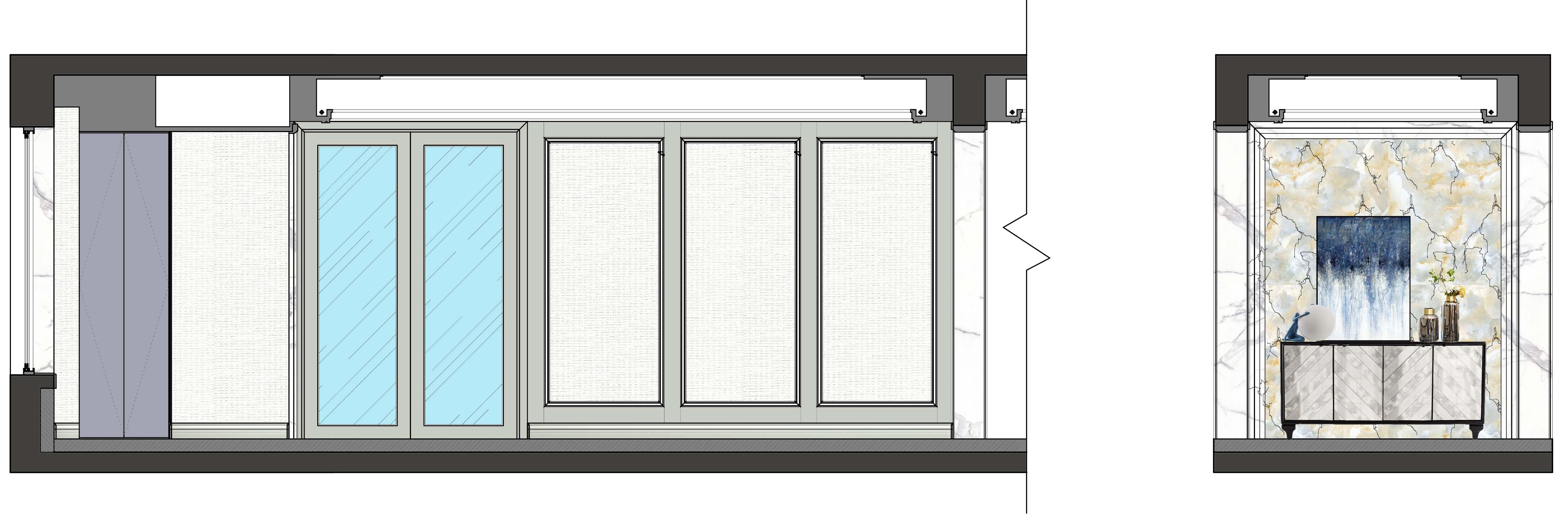 杭州江景房全案设计 | 动静分区，观景休闲的生活方式-28