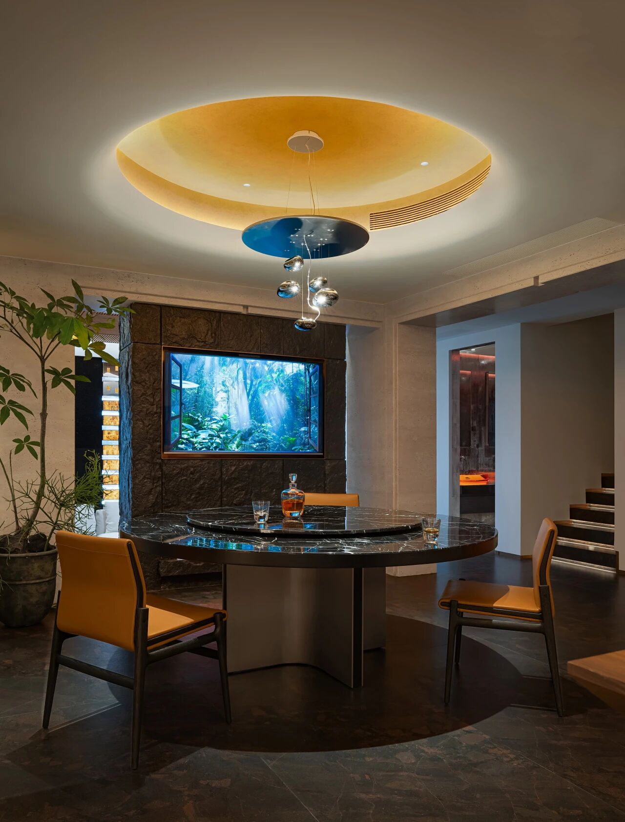 新作 齐磊 泉州550㎡自然静奢别墅丨中国泉州丨杭州拾间系设计-18