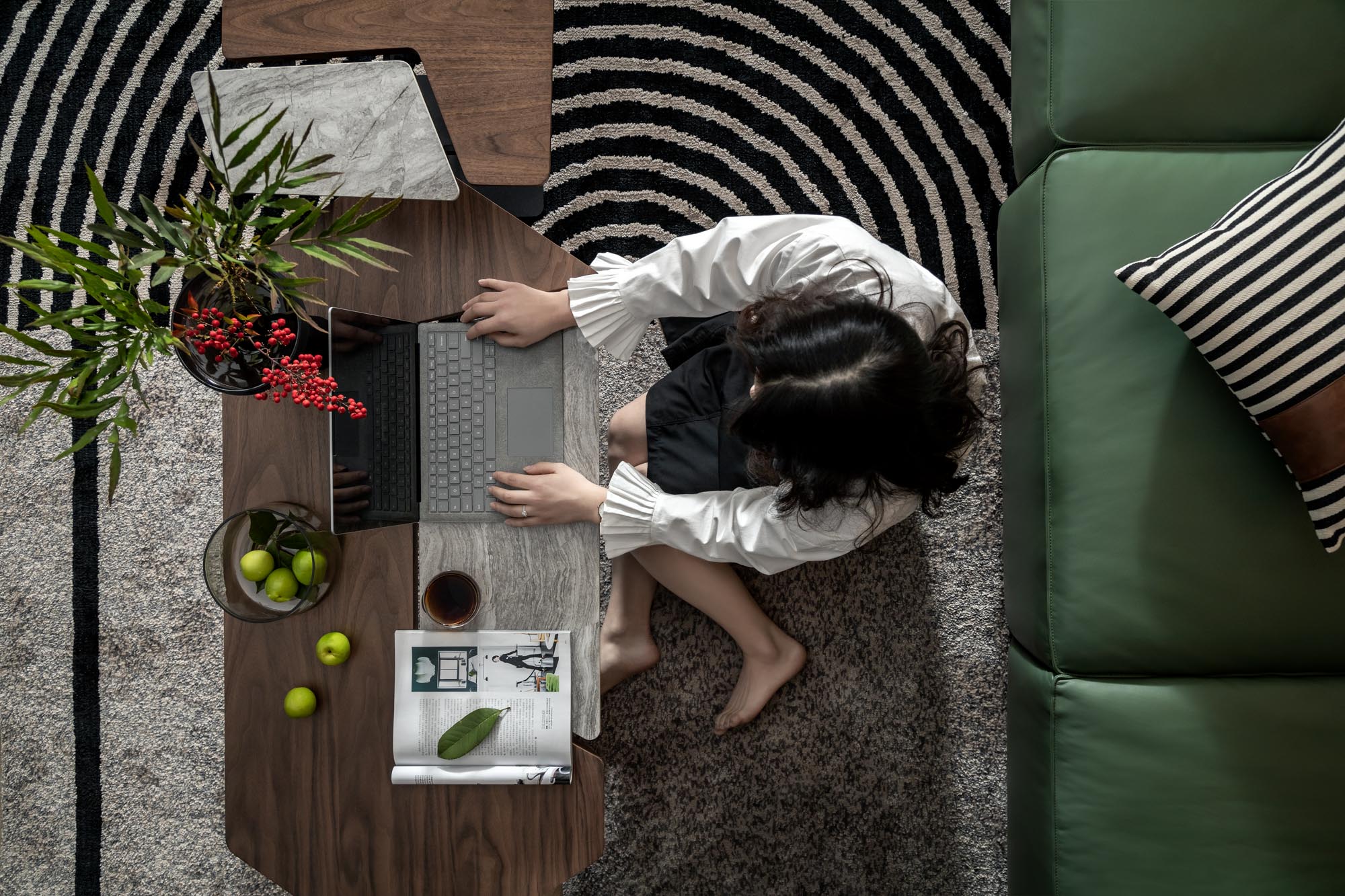 职场女性独享的 160 平米实用美学空间-14