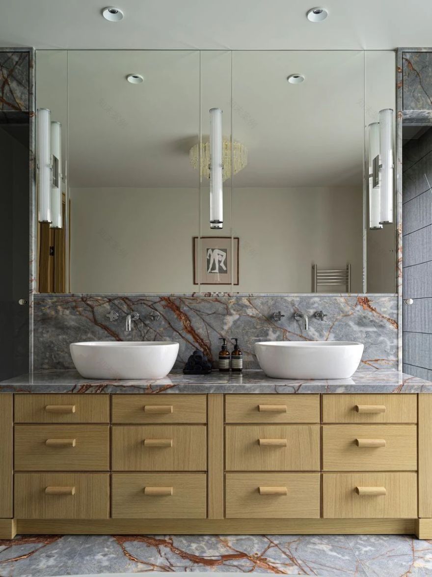 380㎡别墅空间设计丨Anna Kashentseva-52