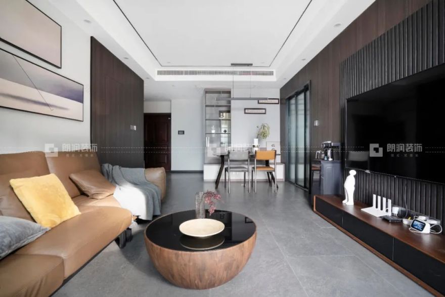 自然光线与收纳艺术的完美结合·轻奢风格住宅设计丨中国成都丨朗润装饰-2