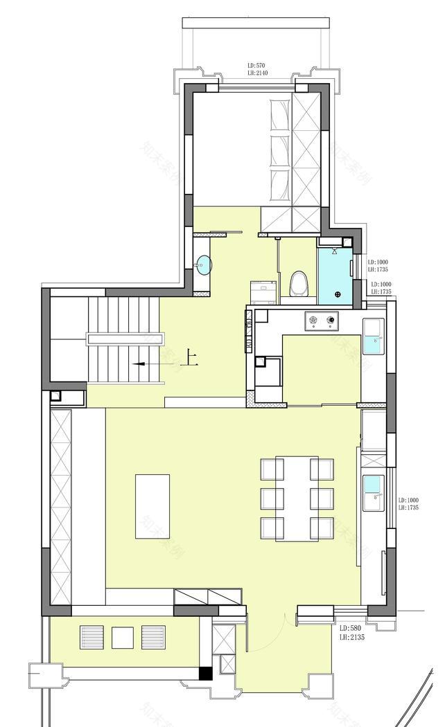 复式美式风家居设计-20