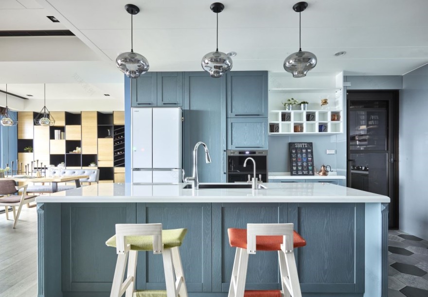 142㎡Loft风格海景住宅 雅典设计-6