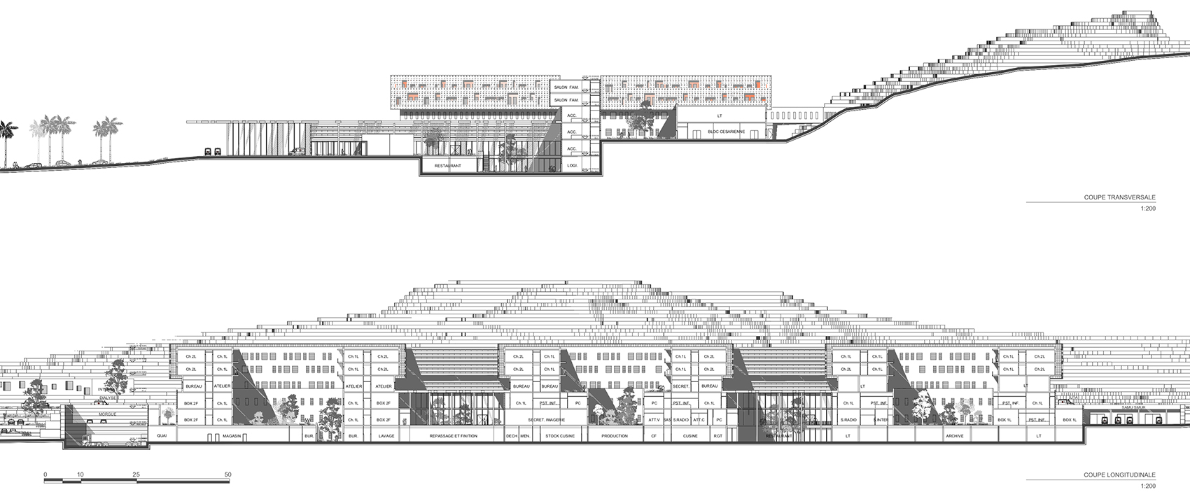 摩洛哥丹吉尔大学医院中心丨法国 AS 建筑工作室-32