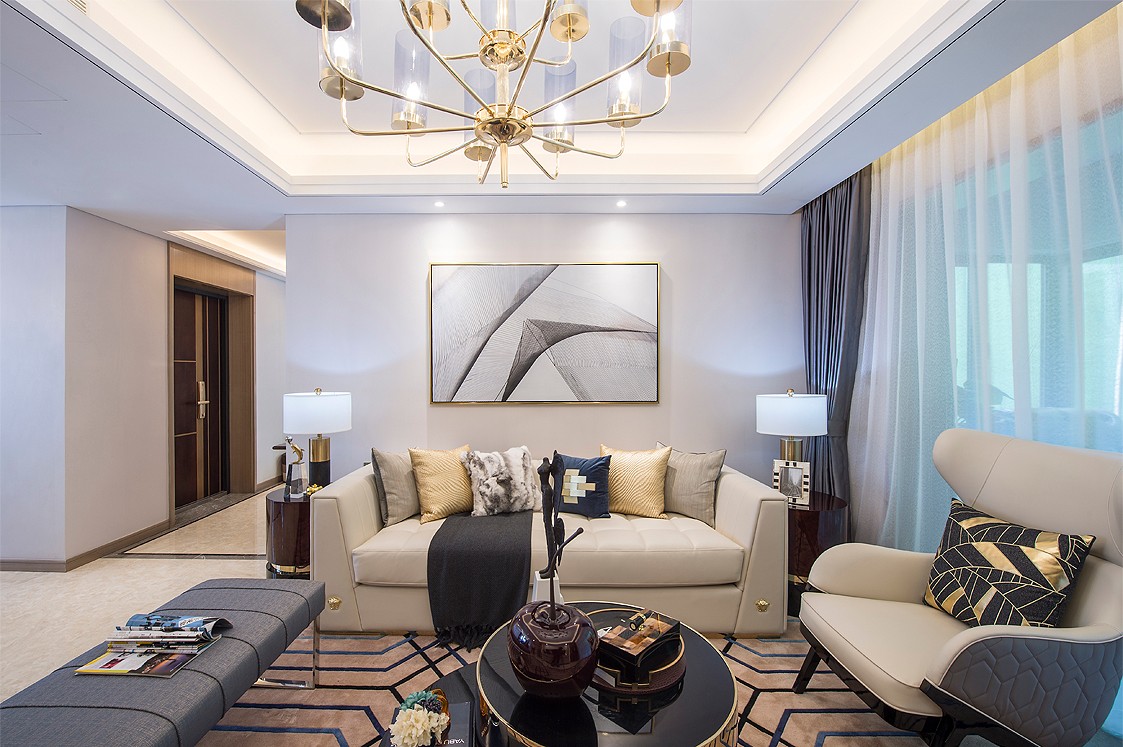 济南绿地国金中心样板间合集  香榭蒂国际软装-34