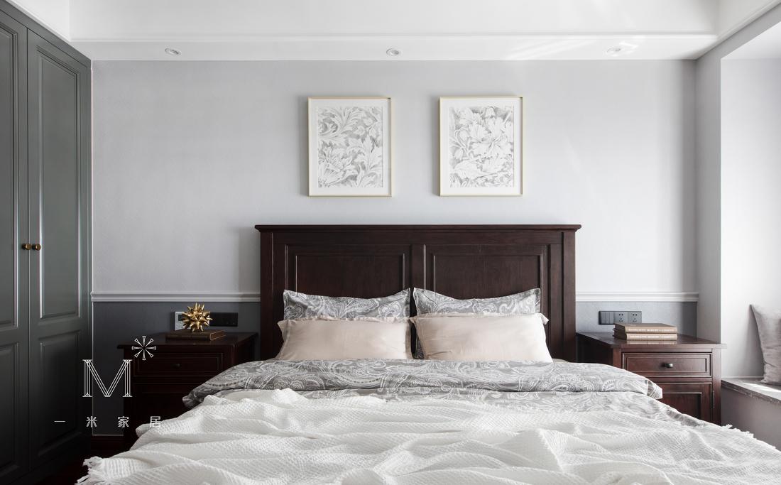 公寓丨【一米家居】篱居 160m² 摩登美式-1