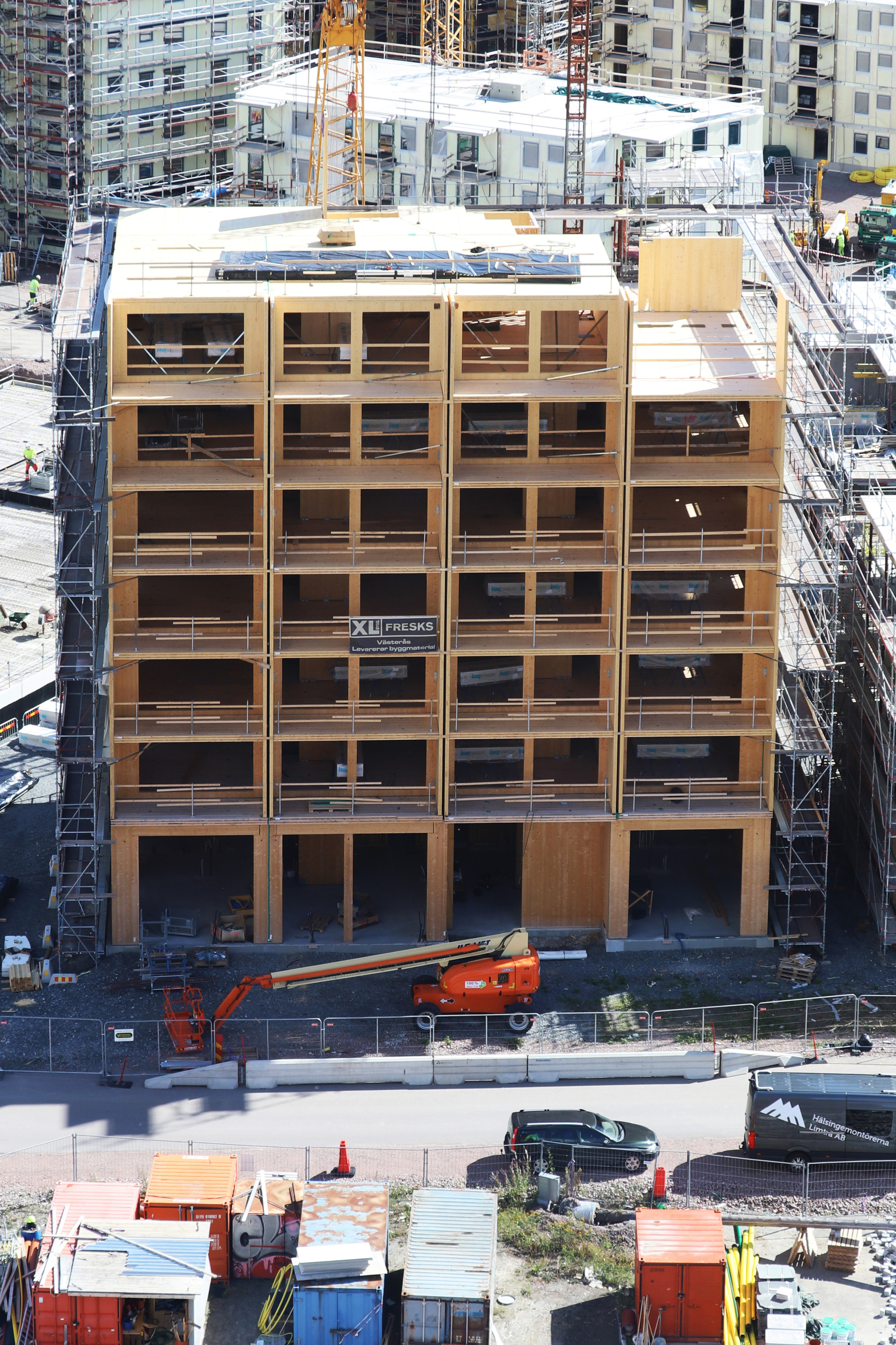 Kajstaden Tall Timber Building / C.F. Møller Architects-35