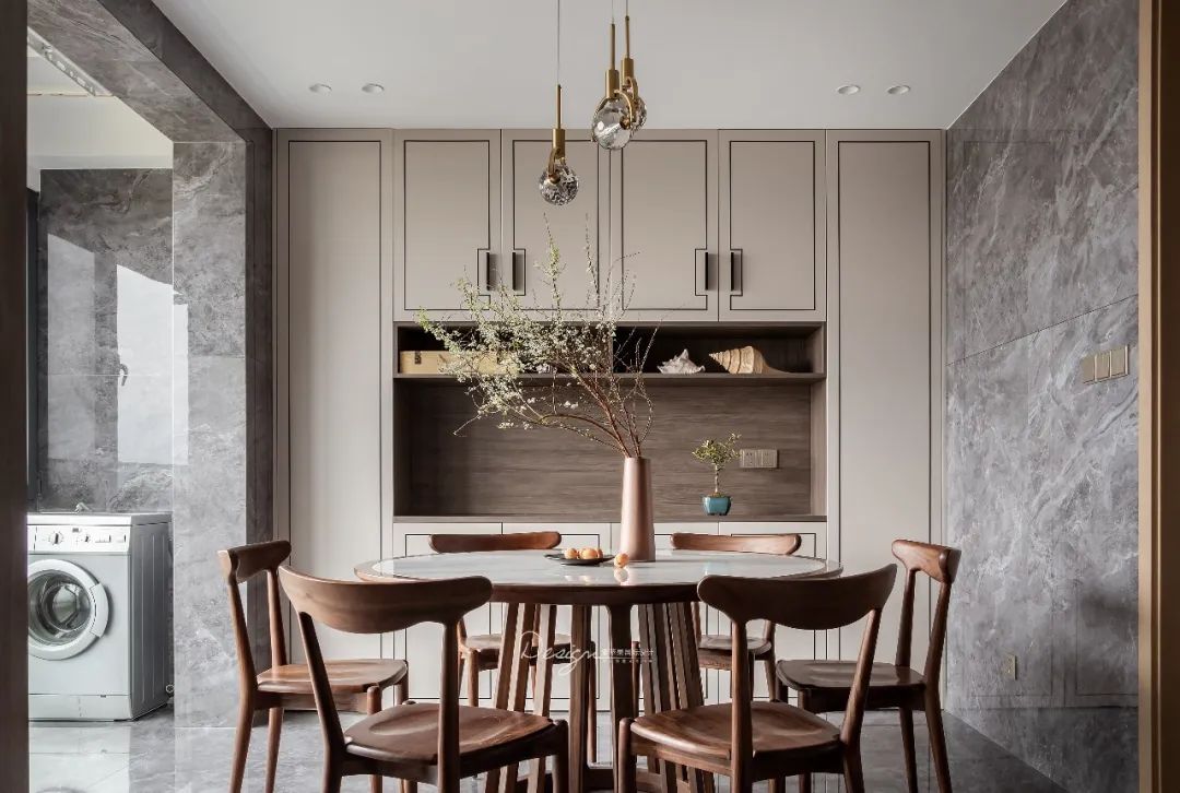 琴韵新中式,雅致福宅的设计魅力丨紫苹果装饰集团-42