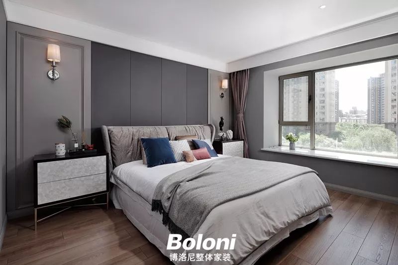 现代新古典的冷艳多彩空间-58