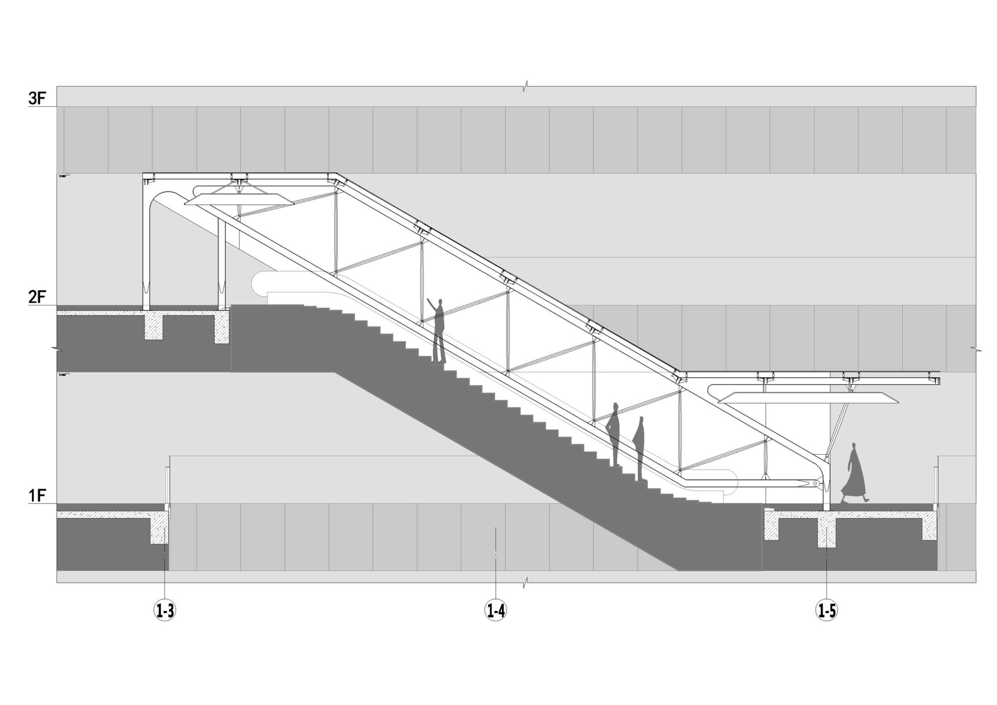 光影走廊 | 小关节大建筑的魅力-49
