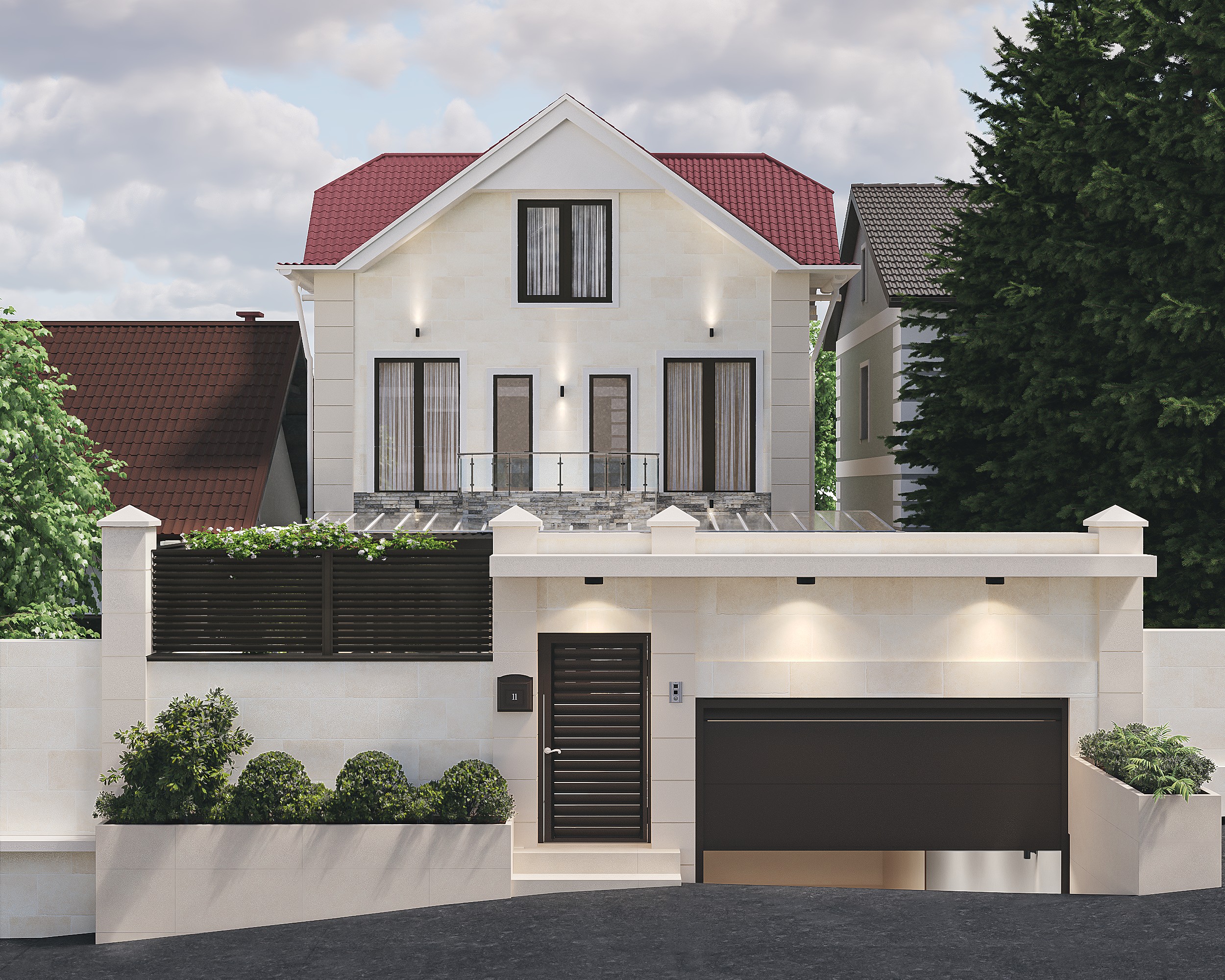 Reconstruction of the individual house-0