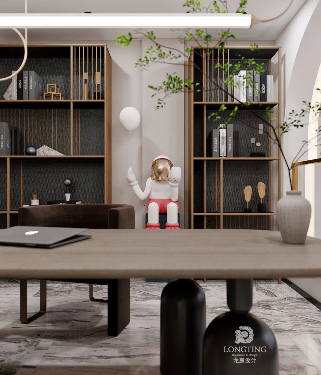 悦江南 377 方现代简约排屋设计-43