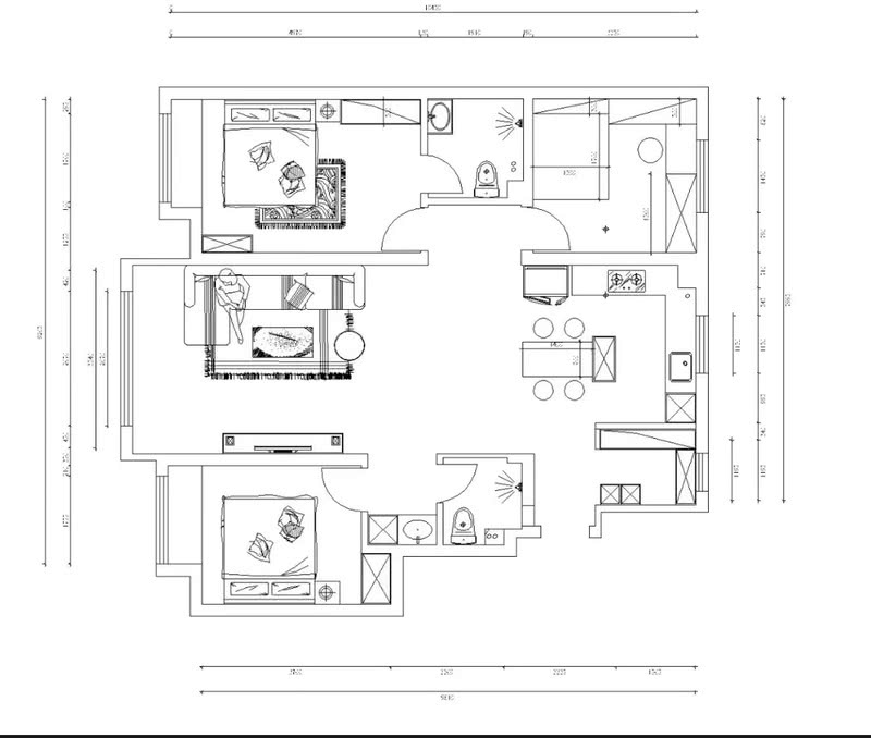 现代轻奢风格装修案例-6