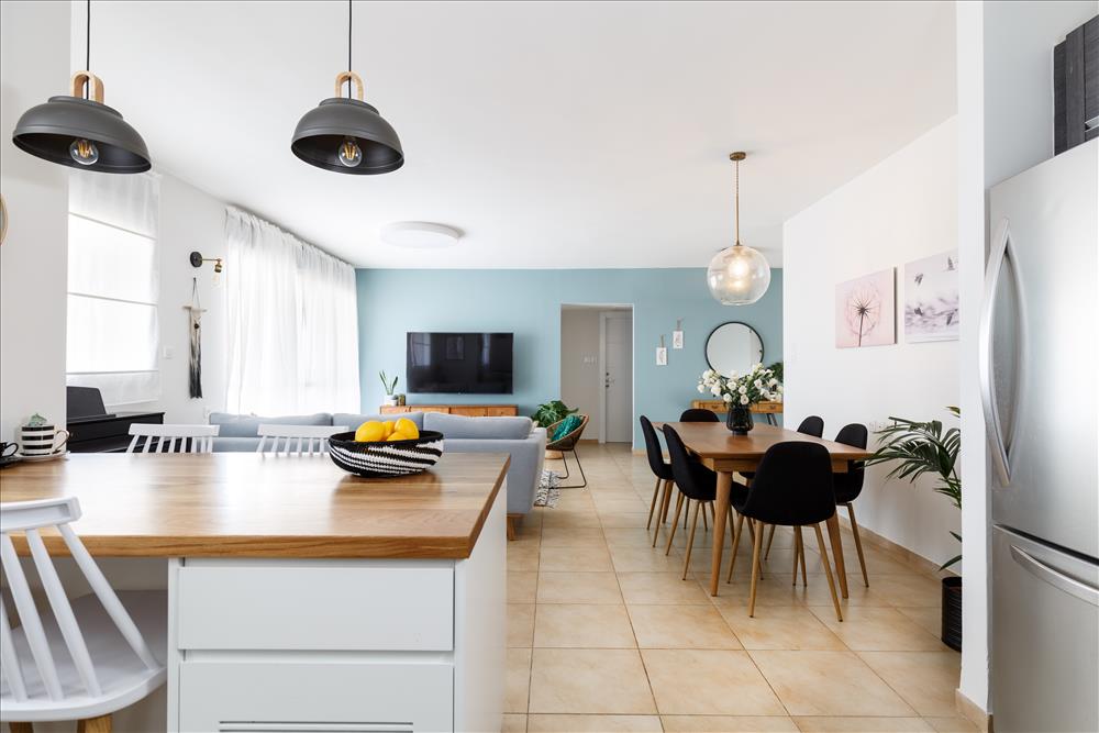 רויטל ארז · 3居室公寓家居造型设计（佐尔以撒）丨以色列丨רויטל ארז室内设计与家居造型工作室-7