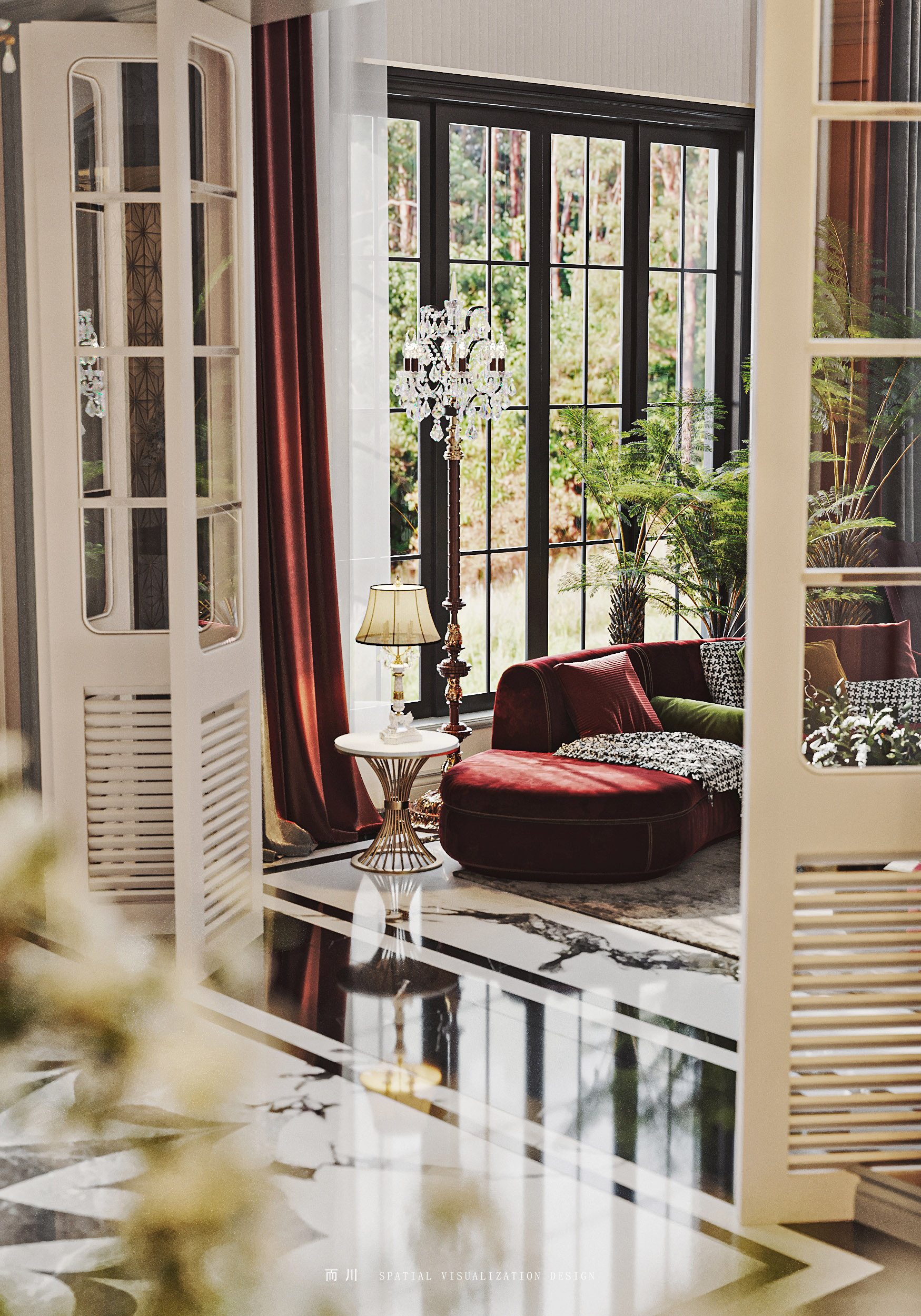 西式混搭丨魔方空间设计-20