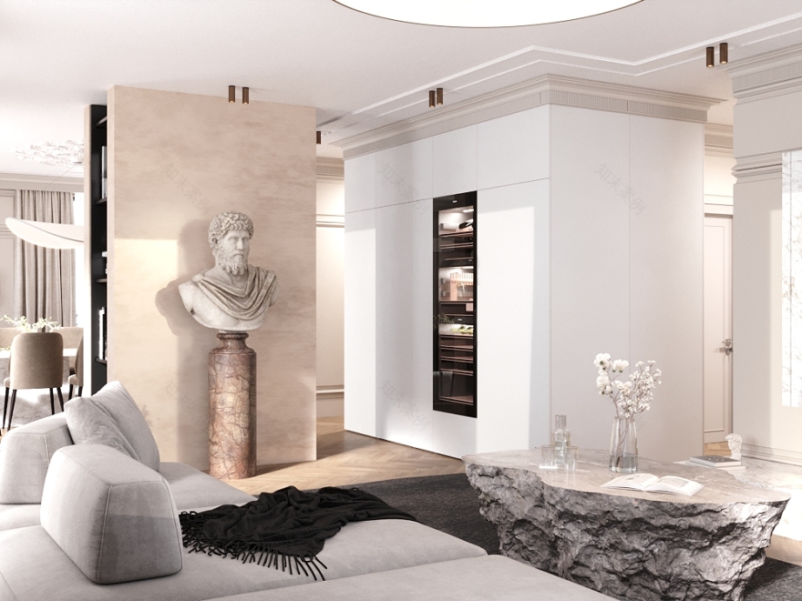 Icon Sea豪华新古典风格公寓丨波兰丨无相关信息-19