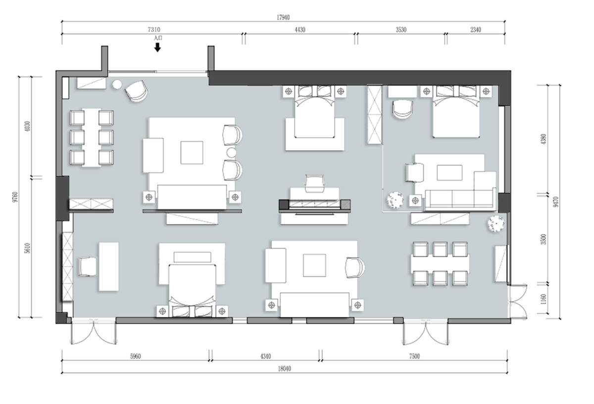 晓安设计｜第六空间科默展厅-6