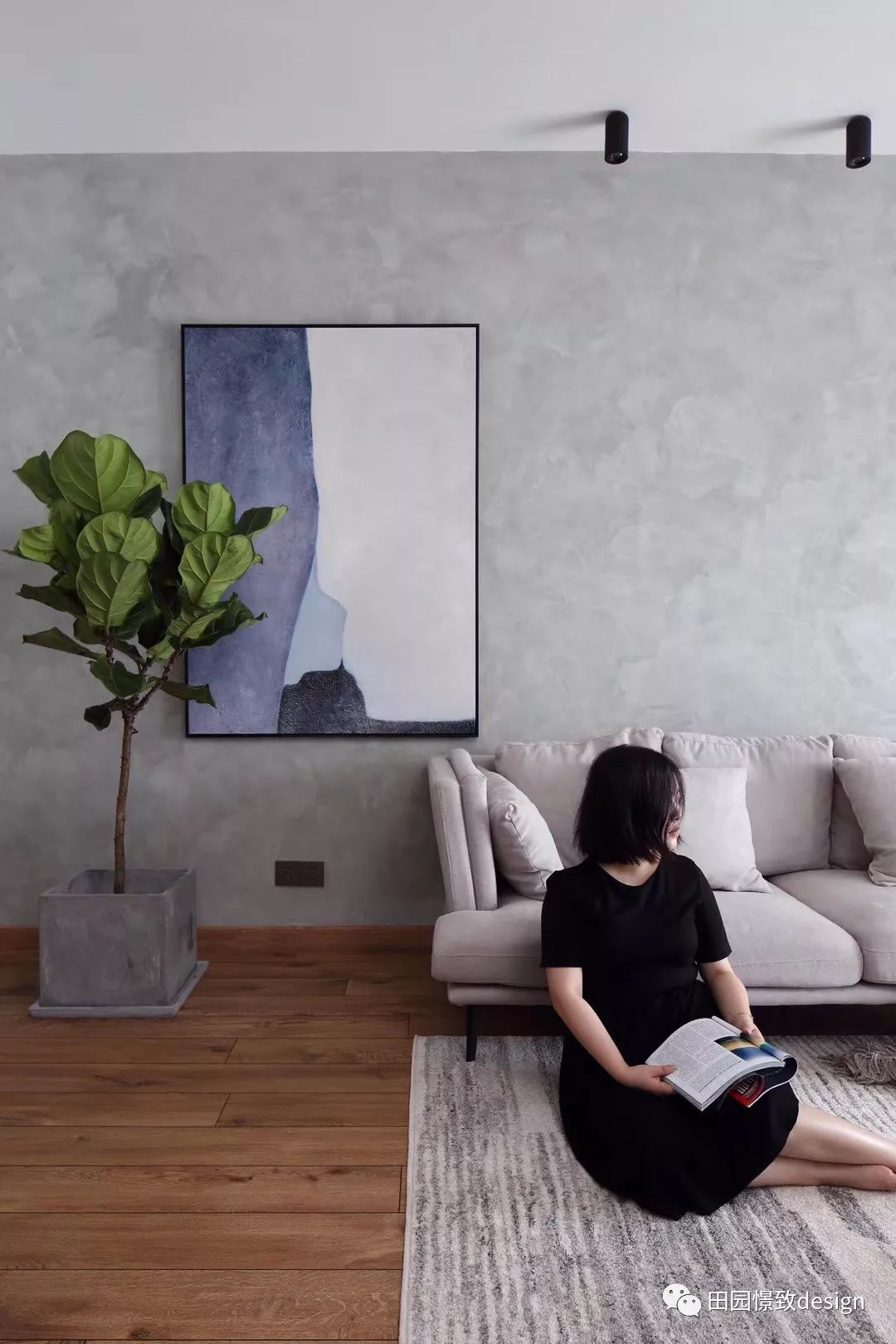 德阳望湖苑 100㎡自然留白空间设计-28