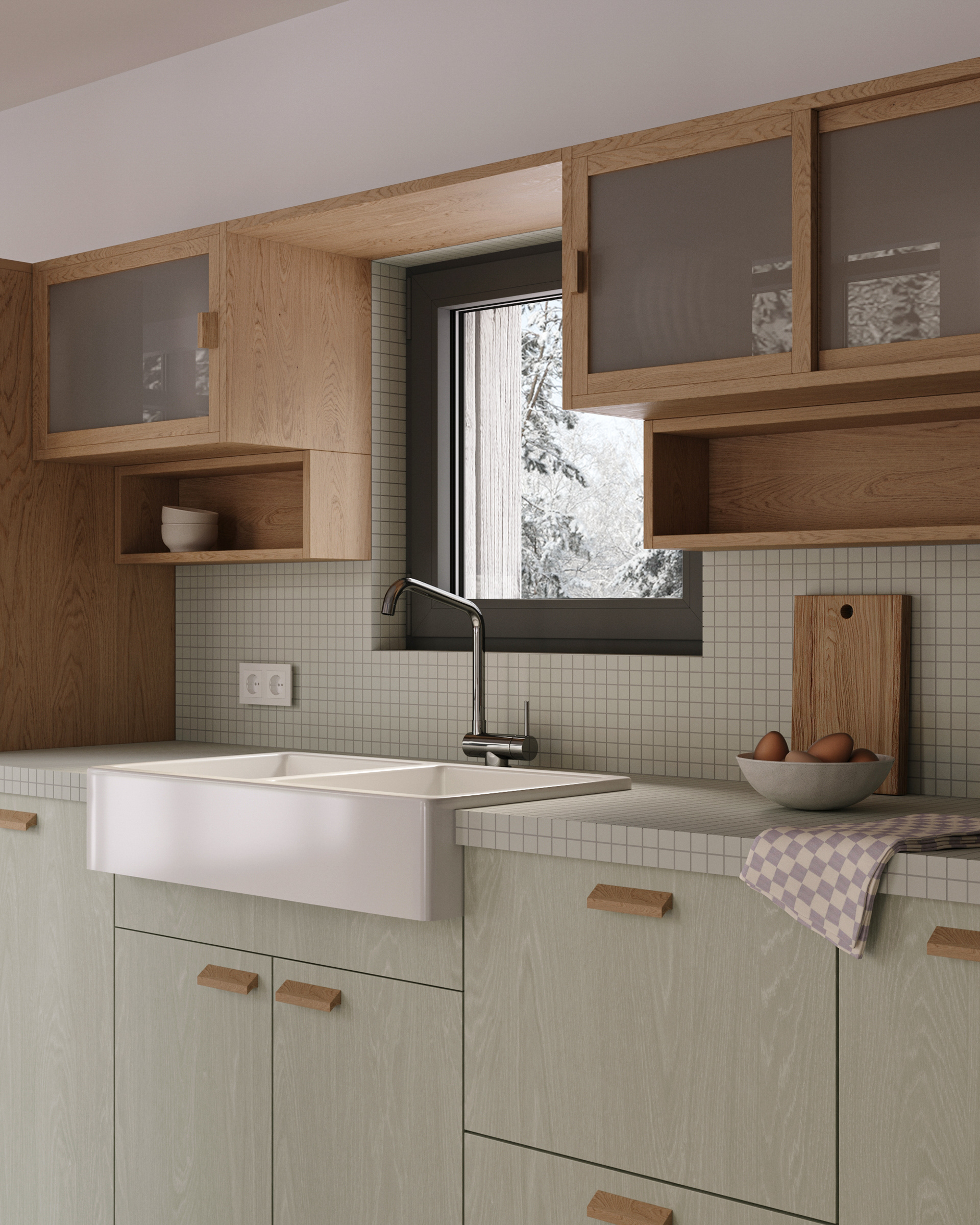 Rumyantsevo 框架房室内设计丨俄罗斯-11