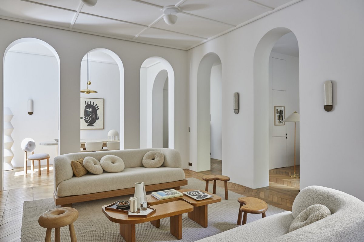 Appartement Commandant1 公寓室内设计丨法国巴黎丨Emmanuelle Simon-10