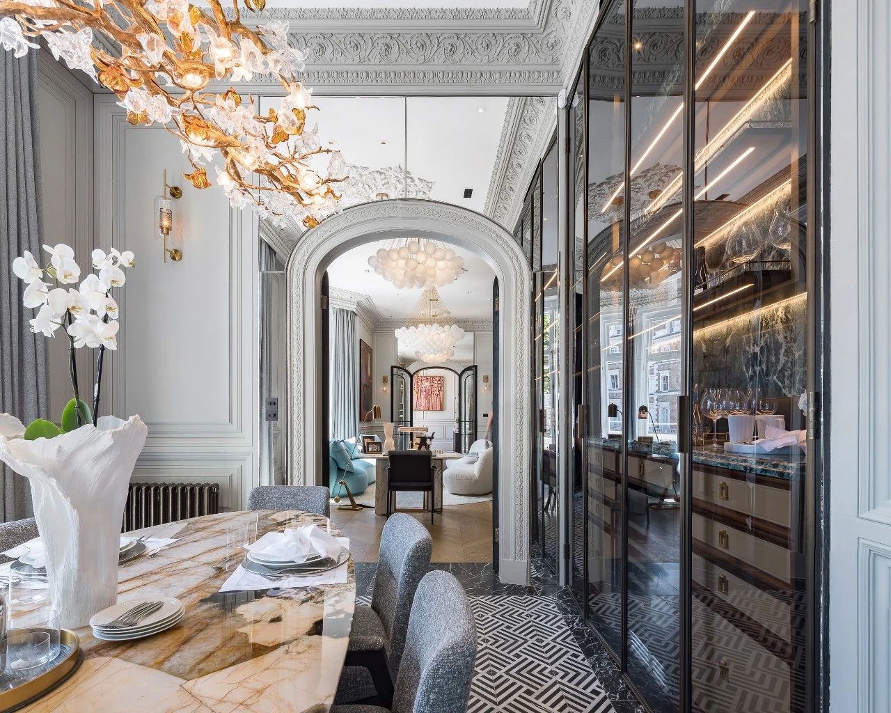 英国伦敦 107 号女皇门丨意富仕集团,Jonathan Eav Atelier-11