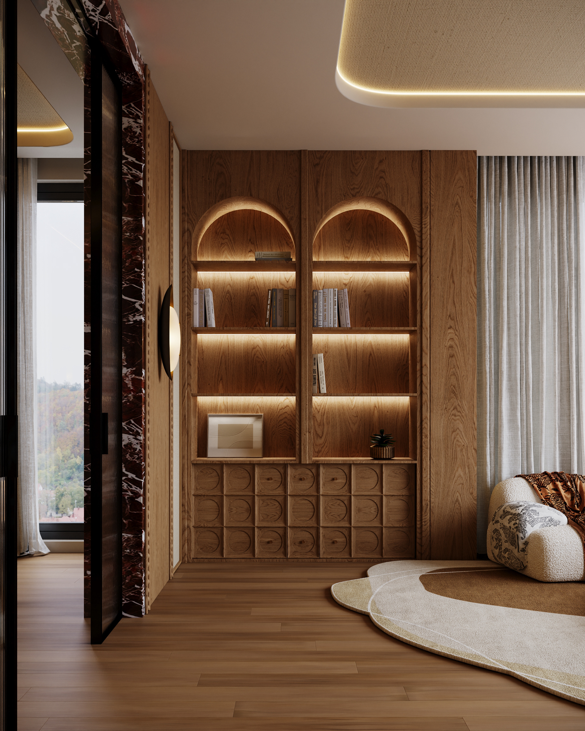 主卧设计丨kaf interior design-4