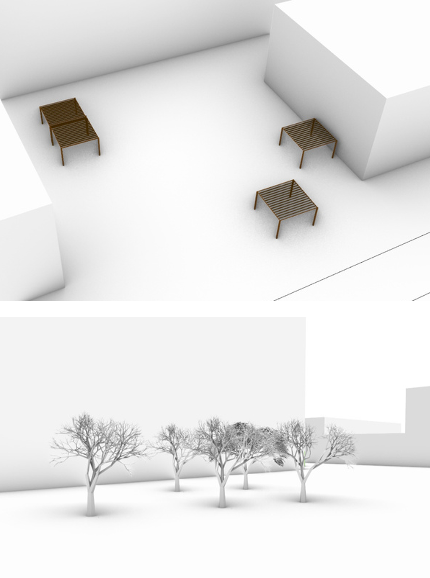 Retrofitting Outdoor Spaces（ASU 校园）丨Ain Shams 大学工程学院城市设计与规划系-18