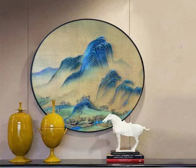 锦泓画业—实物钉子画-6