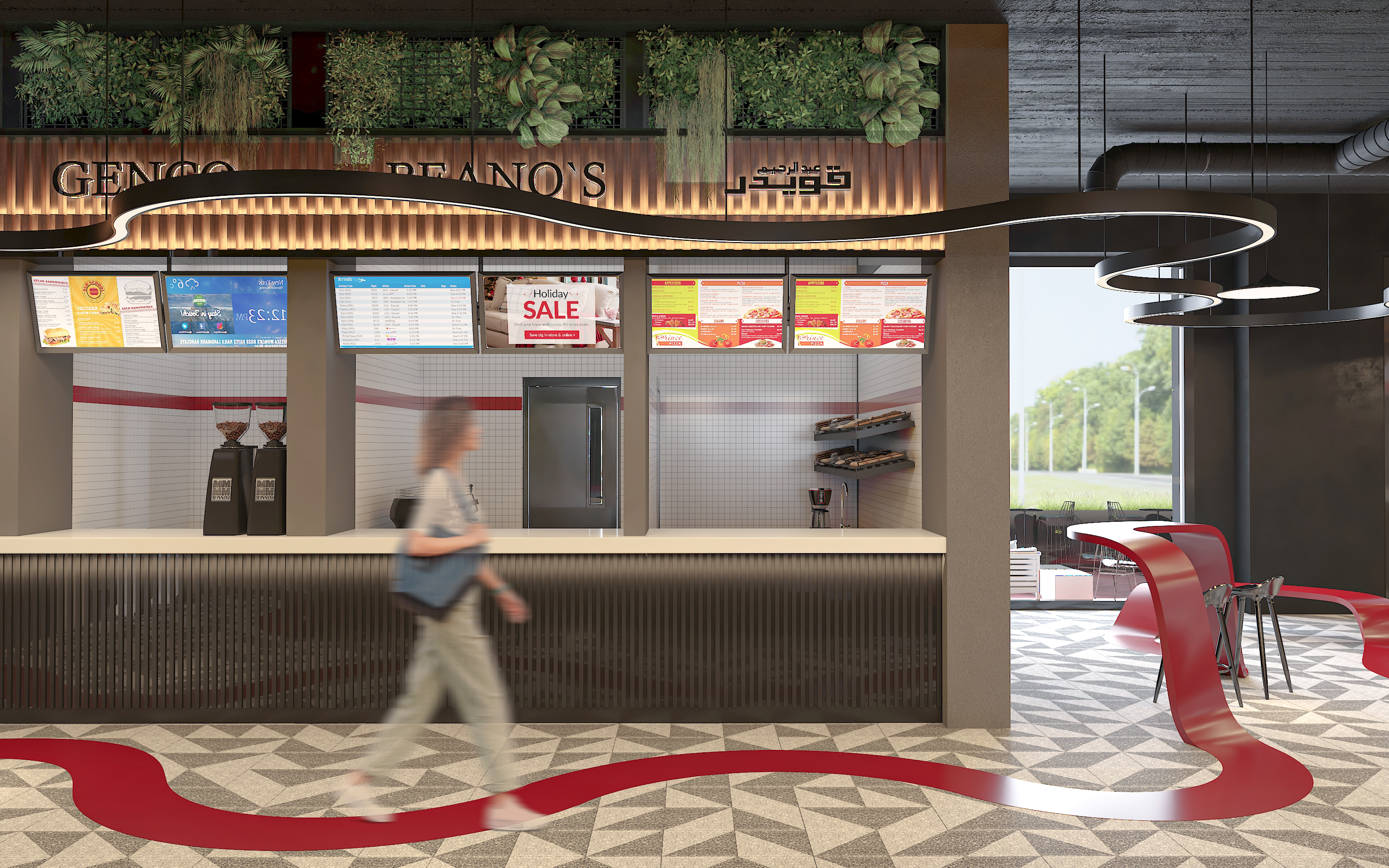 接待区和休息区丨EgyptCairo丨Sketch Office-7