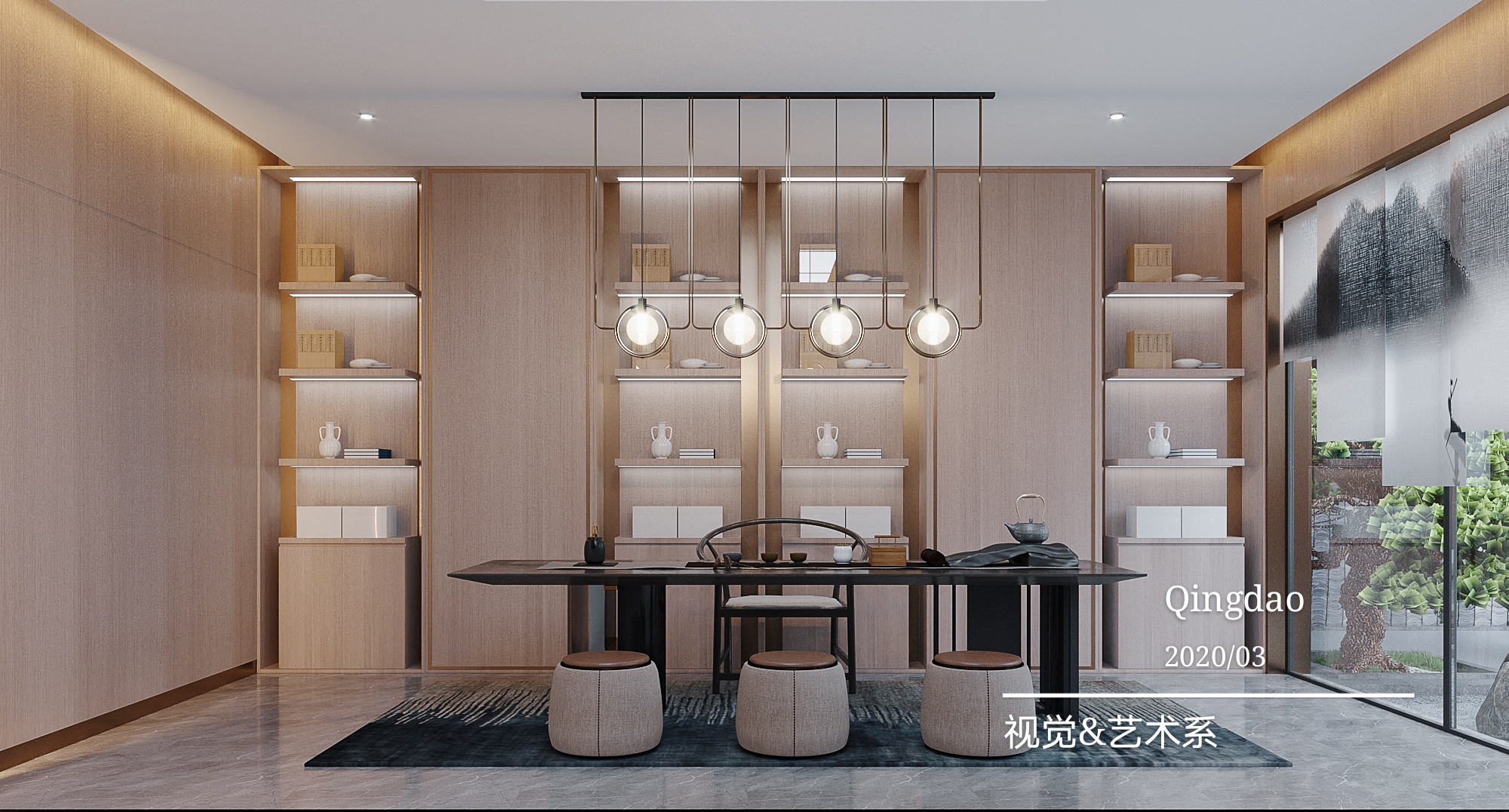 新中大别-- 青岛尚筑设计呈现视觉艺术系效果-7