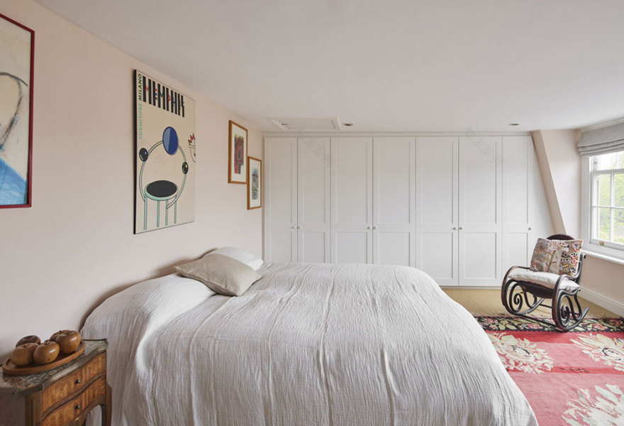 伦敦乔治亚式联排别墅的大胆色彩与装饰-30