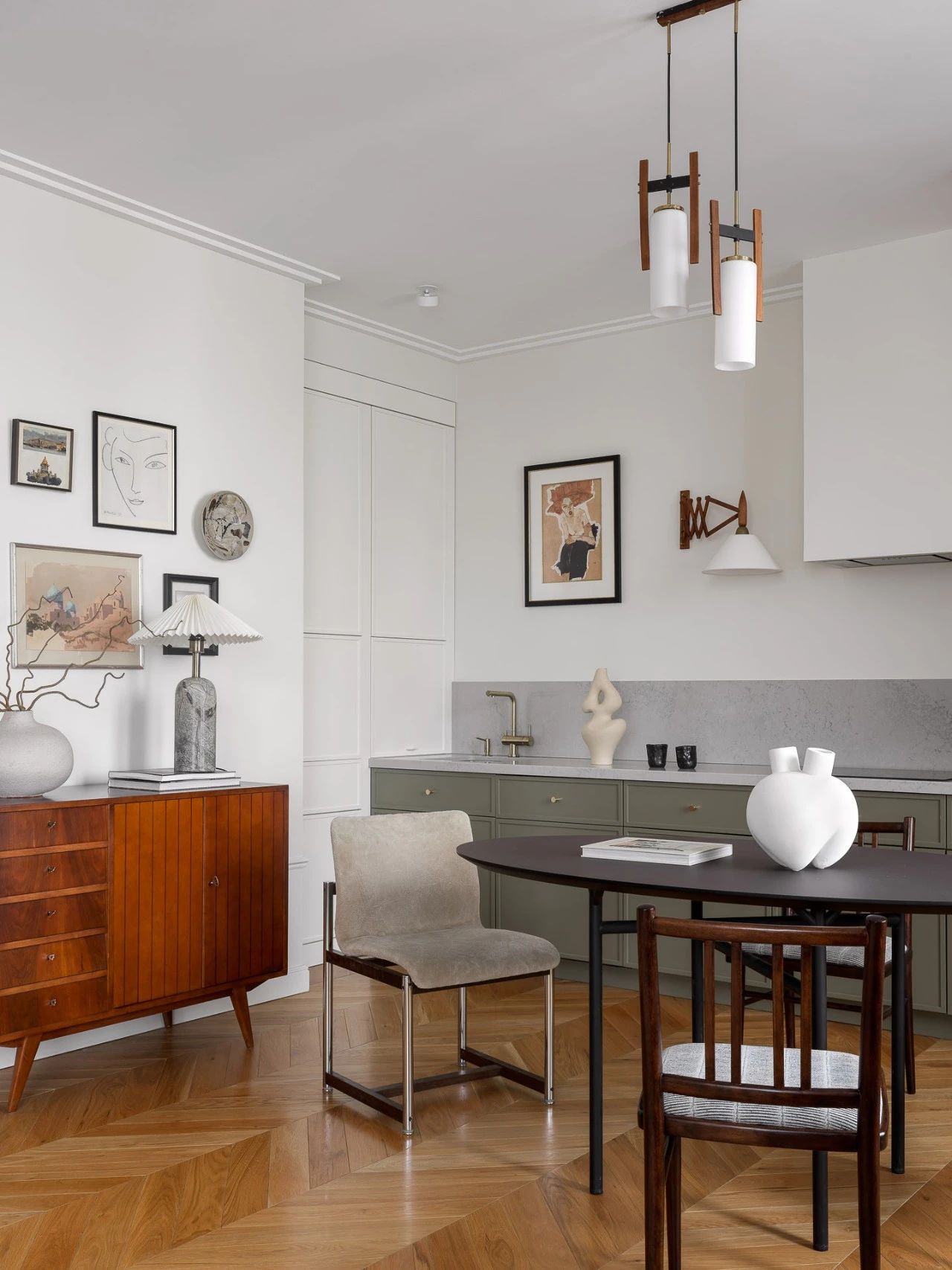 57㎡优雅空间设计丨法国丨Katya Rudner-11