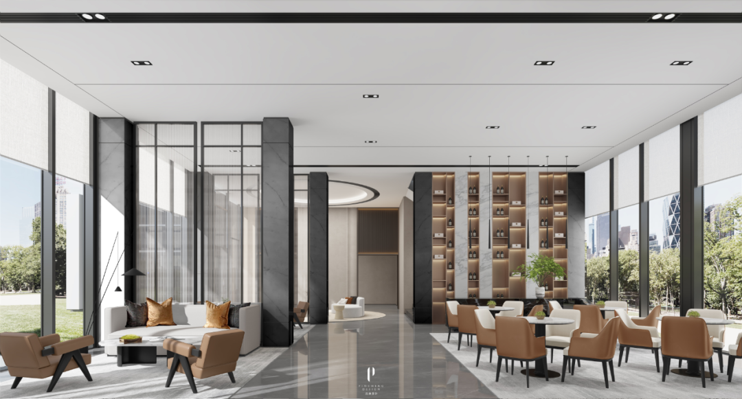 武汉品承设计||当代售楼部||现代||500㎡-121