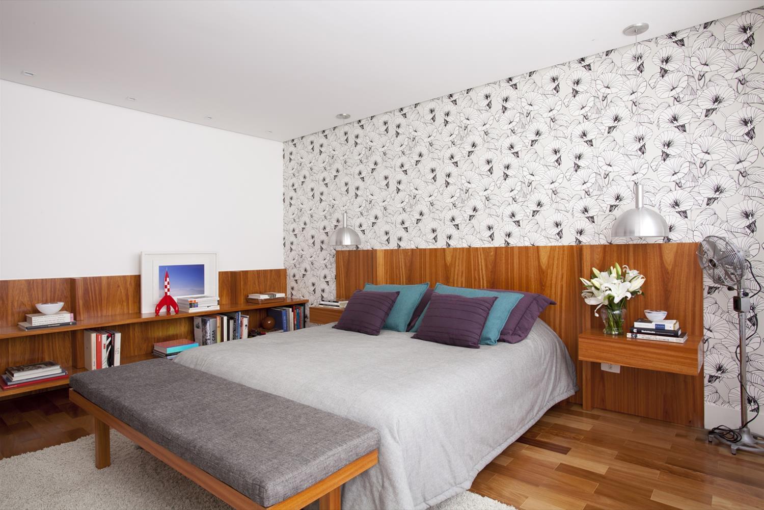 巴西 Apartamento Rafael de Barros | 极简工业风公寓设计-11